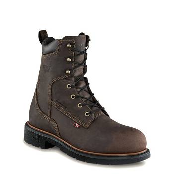 Red Wing DynaForce 8-inch Soft Toe - Hnede Nepremokave Topanky Panske, RW160SK